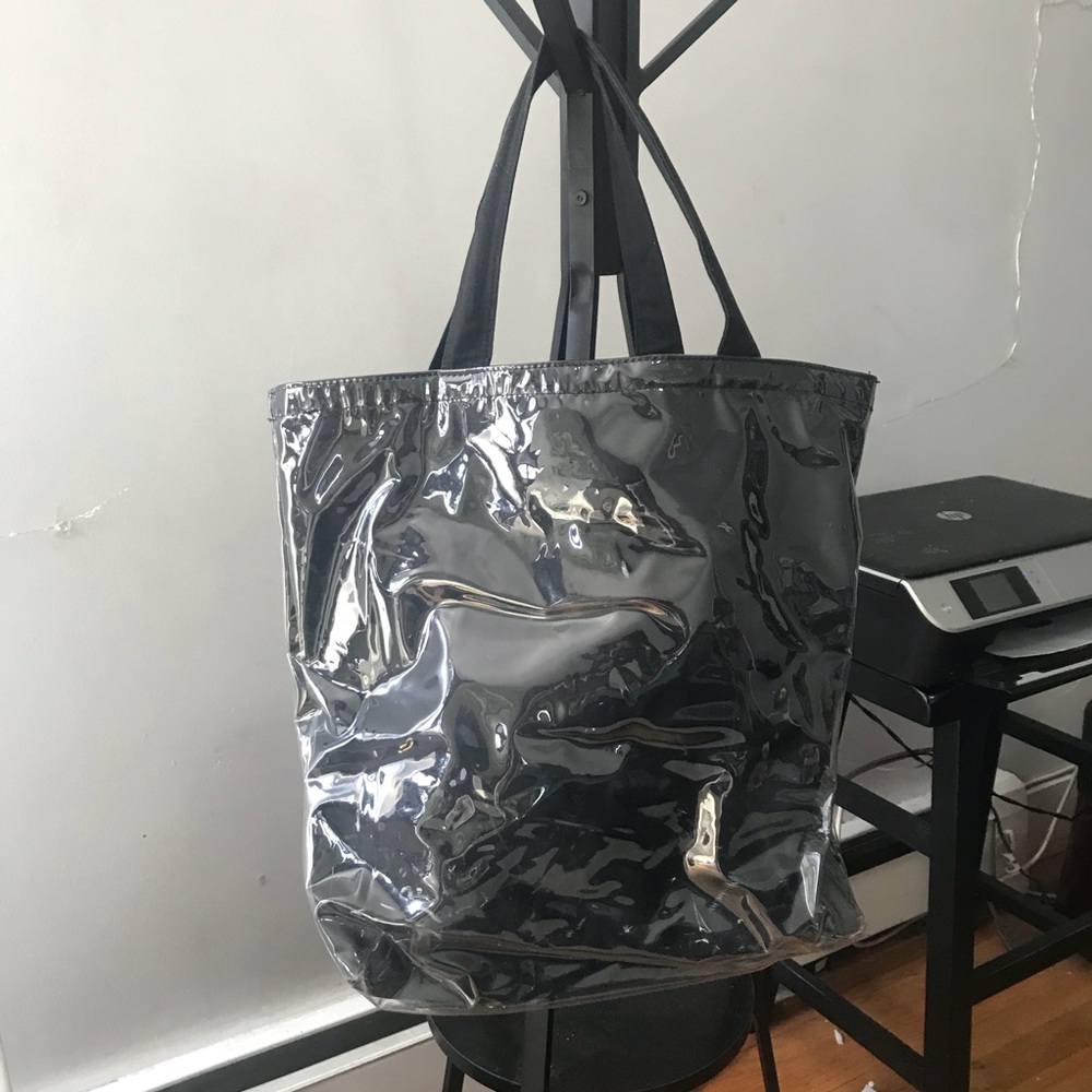 Shiny Large waterproof bag.🖤🖤😎